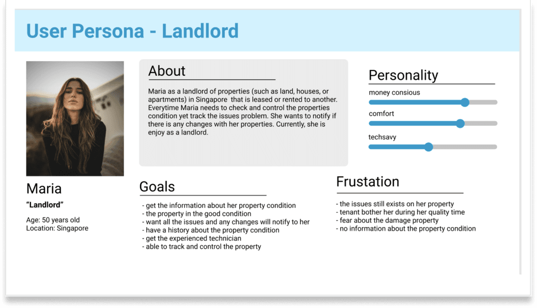 user persona