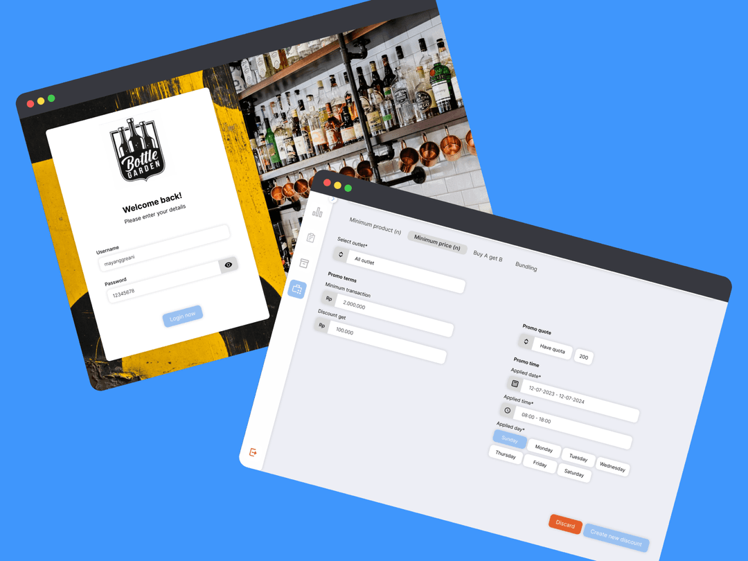 mobile mockup checkout